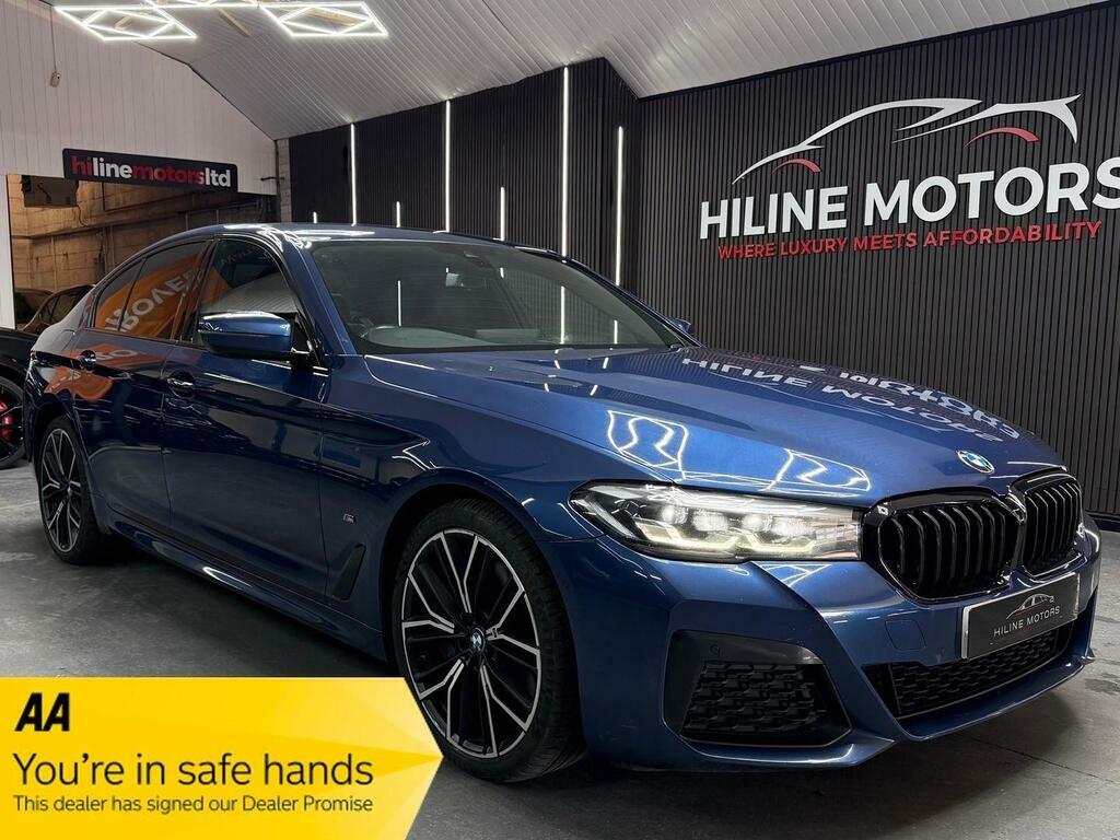 BMW 5 Series 3.0 530D Mht M Sport Steptronic Xdrive Euro 6 S S Blue