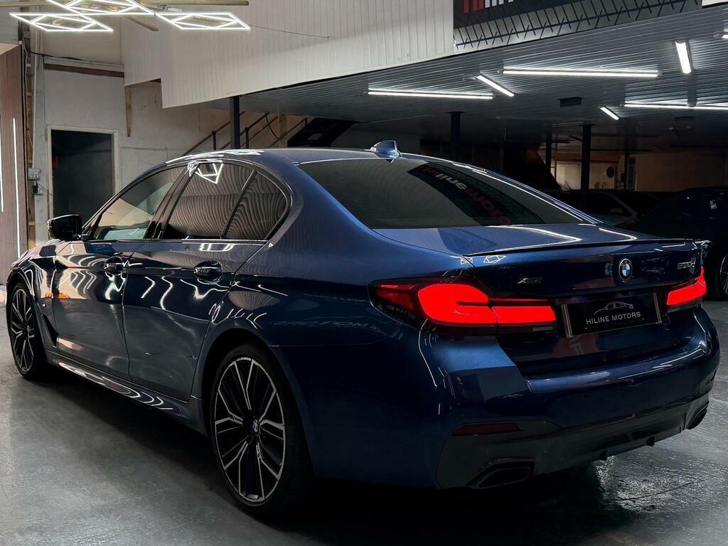 BMW 5 Series 3.0 530D Mht M Sport Steptronic Xdrive Euro 6 S S Blue #4