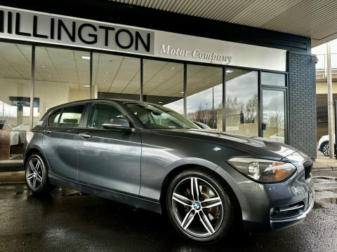 BMW 1 Series 2.0 120D Sport SD63UGX Grey #5