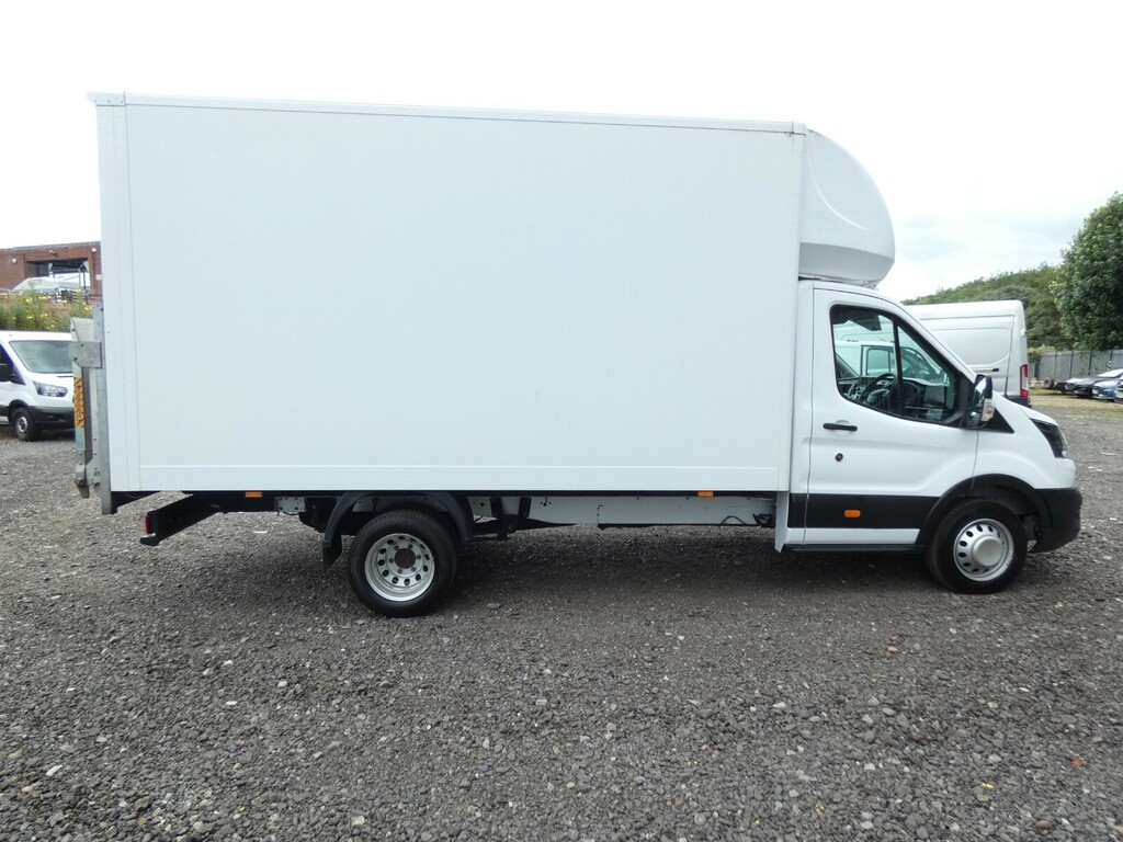 Ford Transit Custom 350 Luton Cc Ecoblue BW69UGN White #4