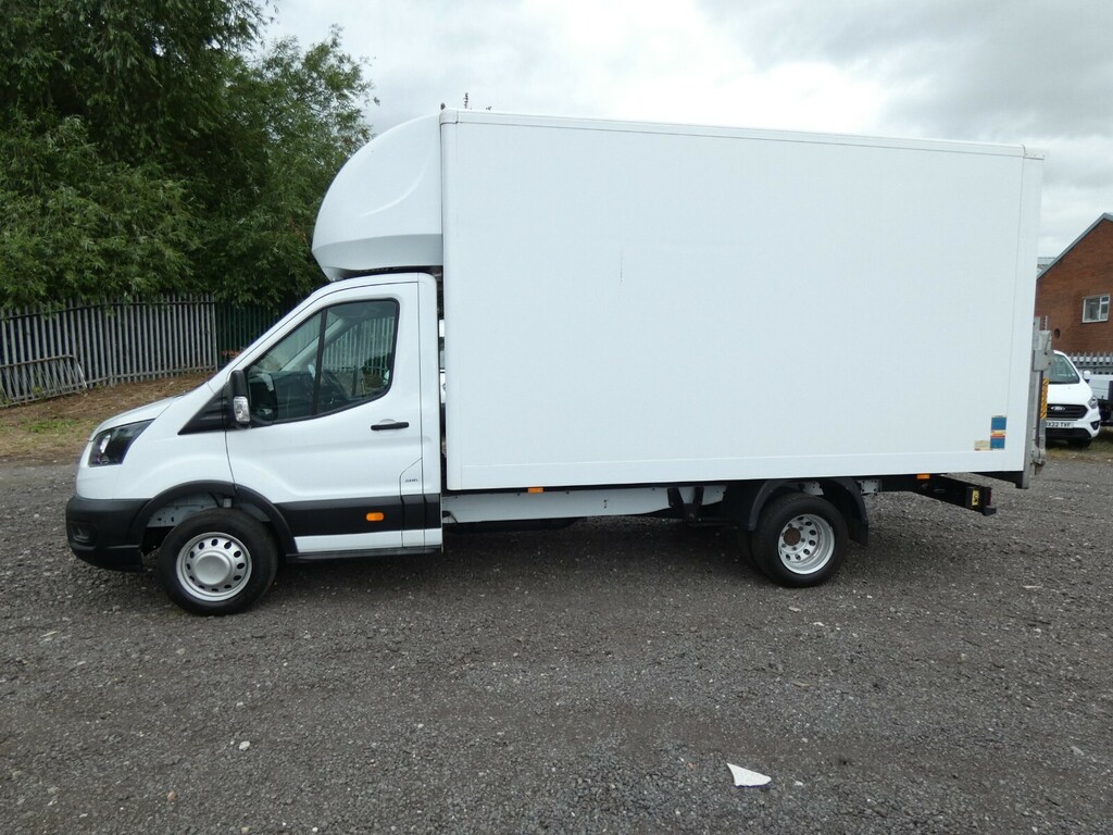 Ford Transit Custom 350 Luton Cc Ecoblue BW69UGN White #2
