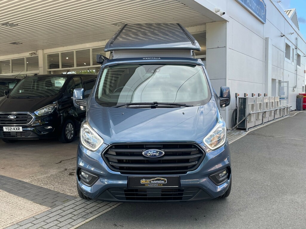 Ford Transit Custom 340 Ecoblue Trend Nugget Lwb VO21PVZ Blue #2