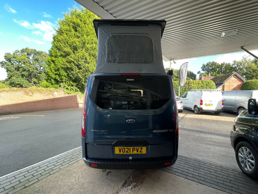 Ford Transit Custom 340 Ecoblue Trend Nugget Lwb VO21PVZ Blue #5