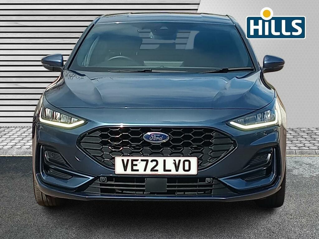 Ford Focus 1.0T Ecoboost St-line Hatchback VE72LVO Blue #2