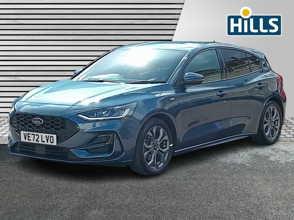 Ford Focus 1.0T Ecoboost St-line Hatchback VE72LVO Blue #3