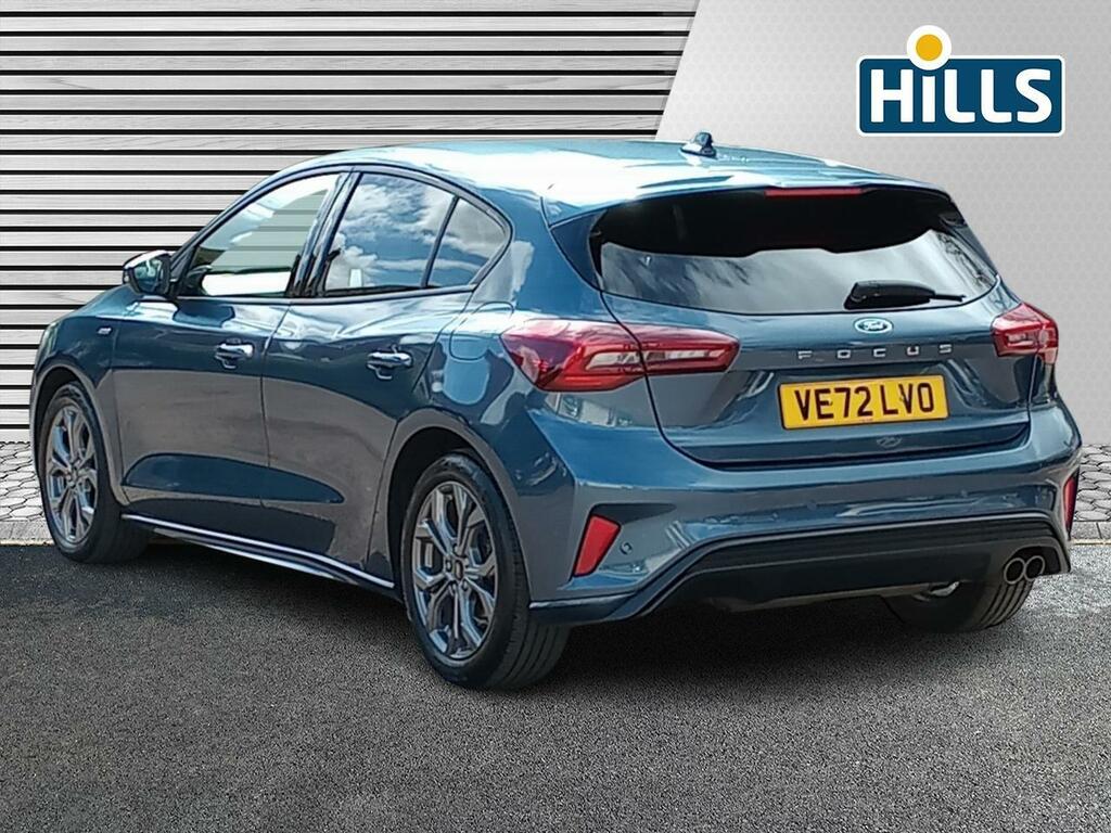 Ford Focus 1.0T Ecoboost St-line Hatchback VE72LVO Blue #4