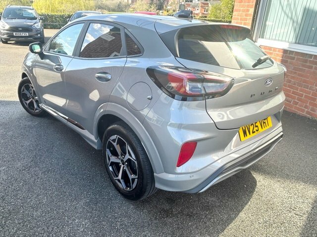 Ford Puma 2025 1.0T Ecoboost Mhev St-line Suv Hyb WV25VHT Silver #5