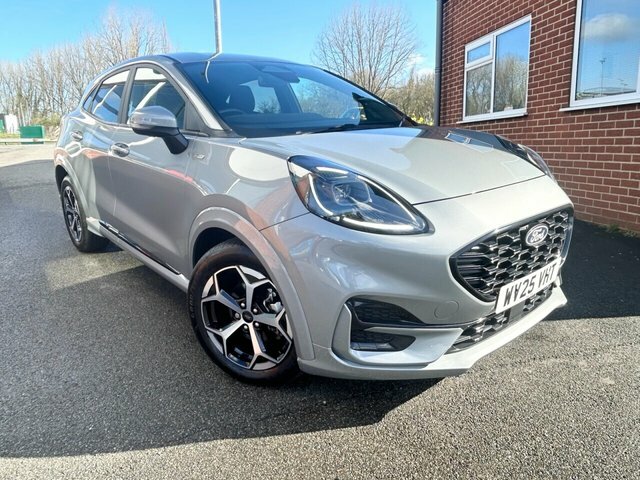 Ford Puma 2025 1.0T Ecoboost Mhev St-line Suv Hyb Silver