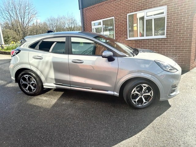 Ford Puma 2025 1.0T Ecoboost Mhev St-line Suv Hyb WV25VHT Silver #2