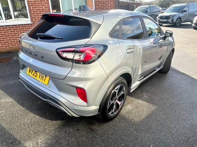 Ford Puma 2025 1.0T Ecoboost Mhev St-line Suv Hyb WV25VHT Silver #3