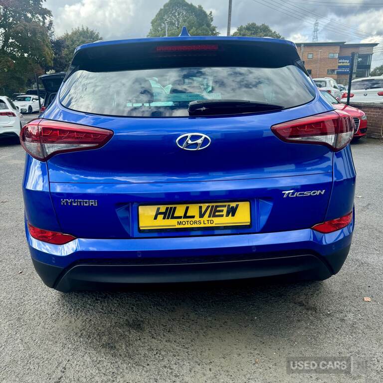 Hyundai Tucson 1.7 Crdi Blue Drive Go Se 2Wd SY68TKJ Blue #4