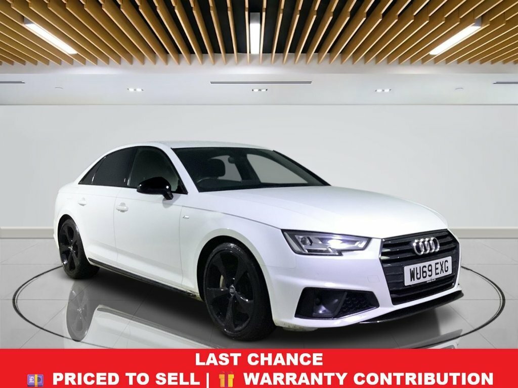 Audi A4 2L Black Edition White
