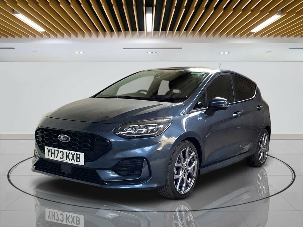 Ford Fiesta 1L St-line YH73KXB Blue #4