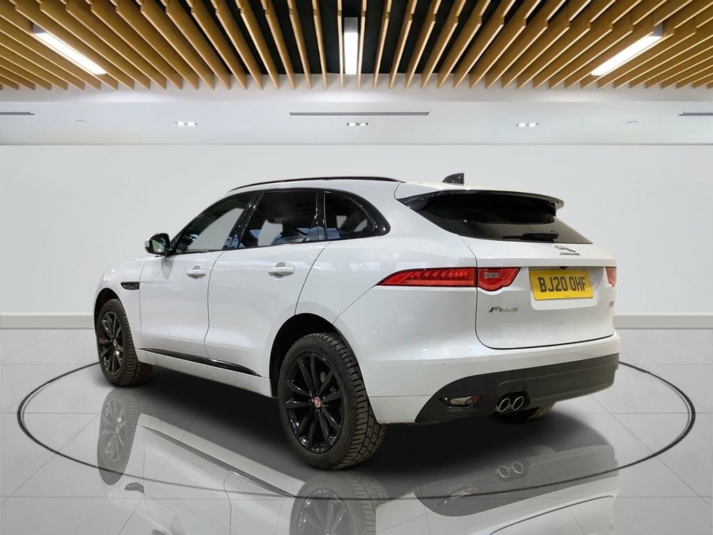 Jaguar F-Pace 2L Chequered Flag BJ20OHF White #5