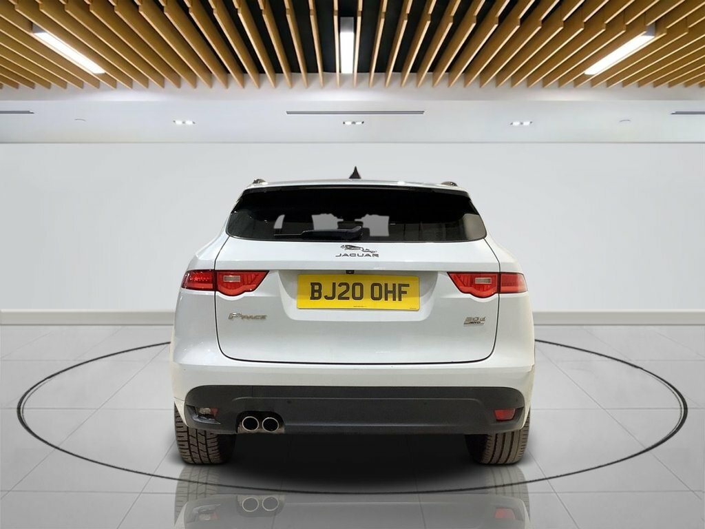 Jaguar F-Pace 2L Chequered Flag BJ20OHF White #6