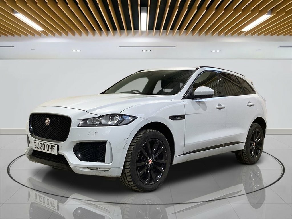 Jaguar F-Pace 2L Chequered Flag BJ20OHF White #4