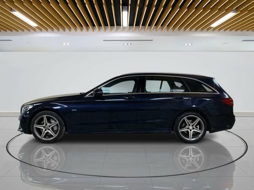 Mercedes-Benz C Class 2L Amg Line GX67ZFT Blue #4