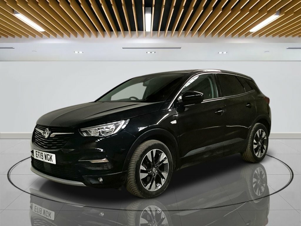 Vauxhall Grandland X 1.2L Sport Nav ET19WGK Black #4