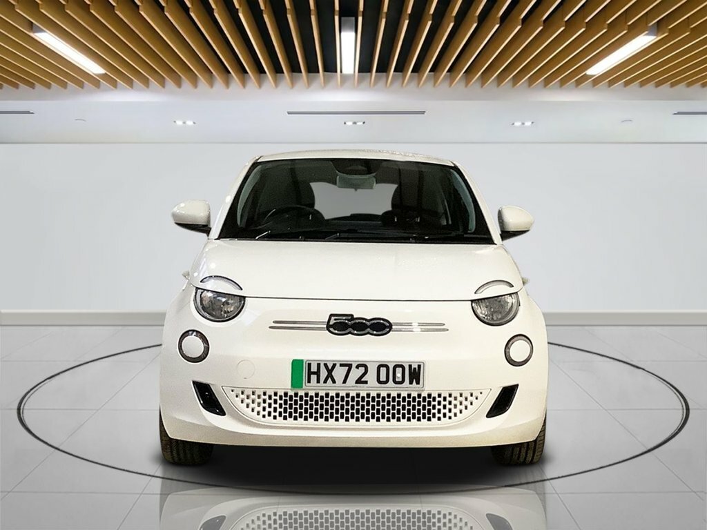Fiat 500E Hatchback HX72OOW White #2