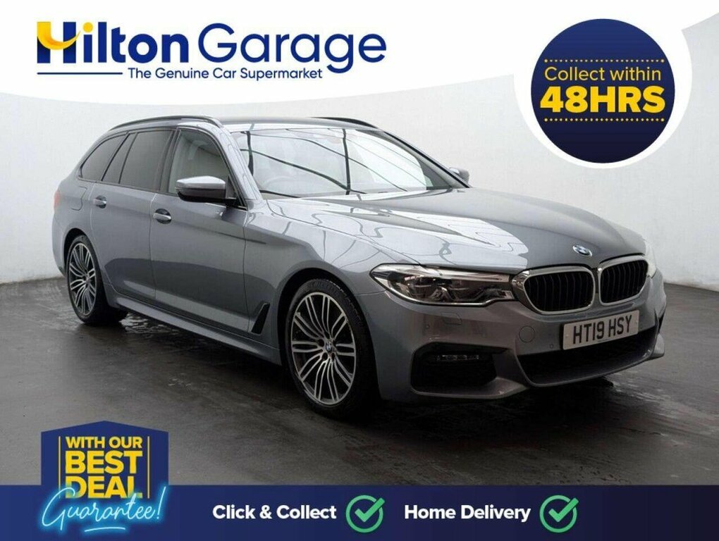 BMW 5 Series 3L M Sport HT19HSY Blue #2