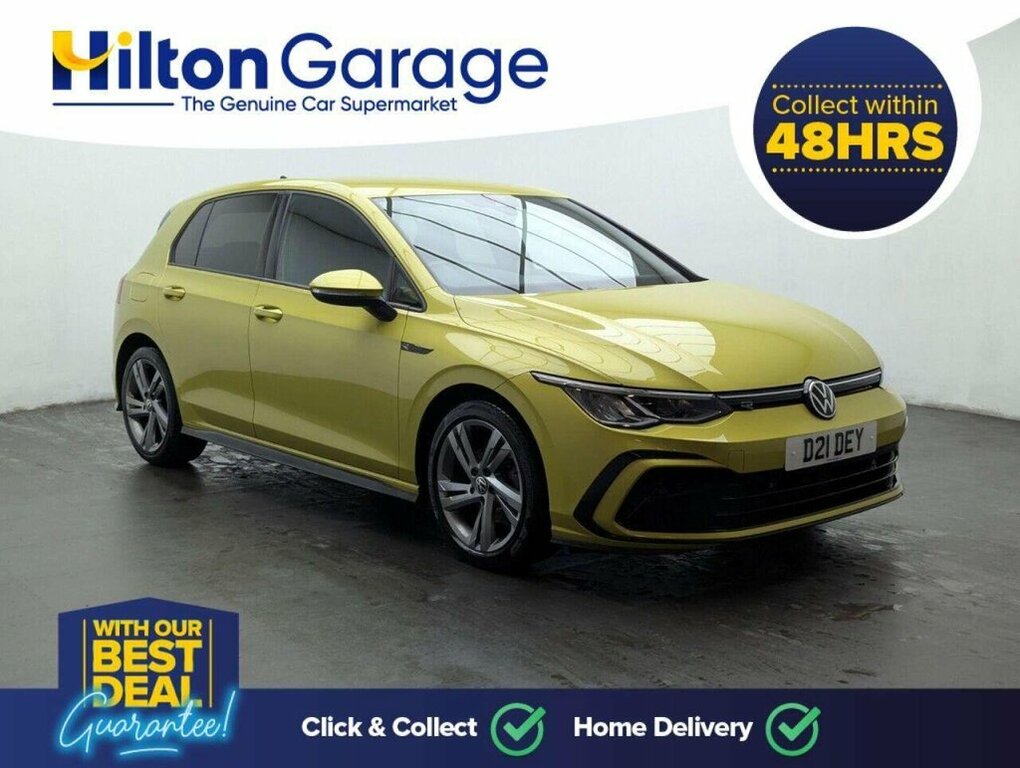 Volkswagen Golf 1.5L R-line D21DEY Yellow #2