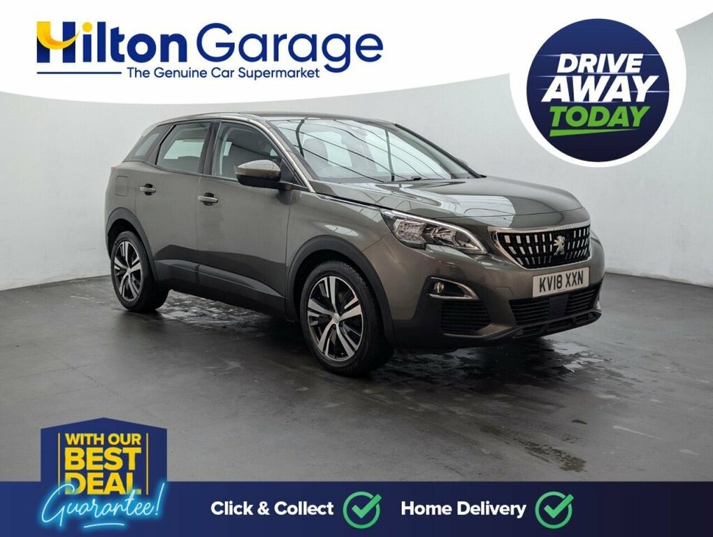 Peugeot 3008 Suv KV18XXN Grey #2