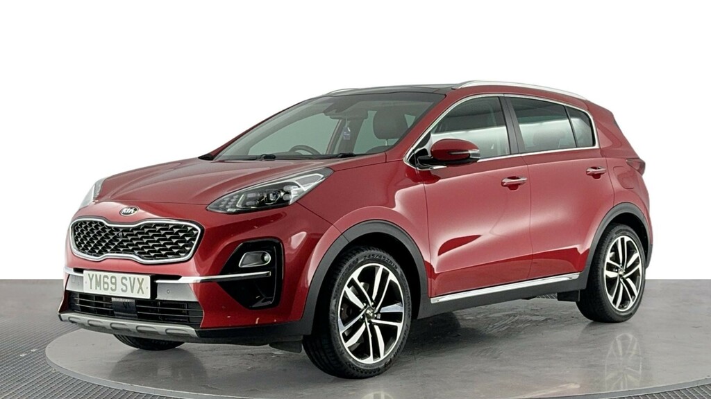 Kia Sportage 1.6 T-gdi 4 Suv Euro 6 Ss 17 Red