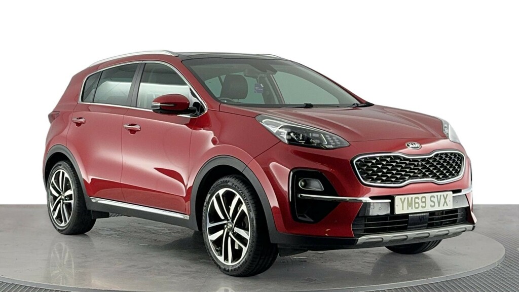 Kia Sportage 1.6 T-gdi 4 Suv Euro 6 Ss 17 YM69SVX Red #2