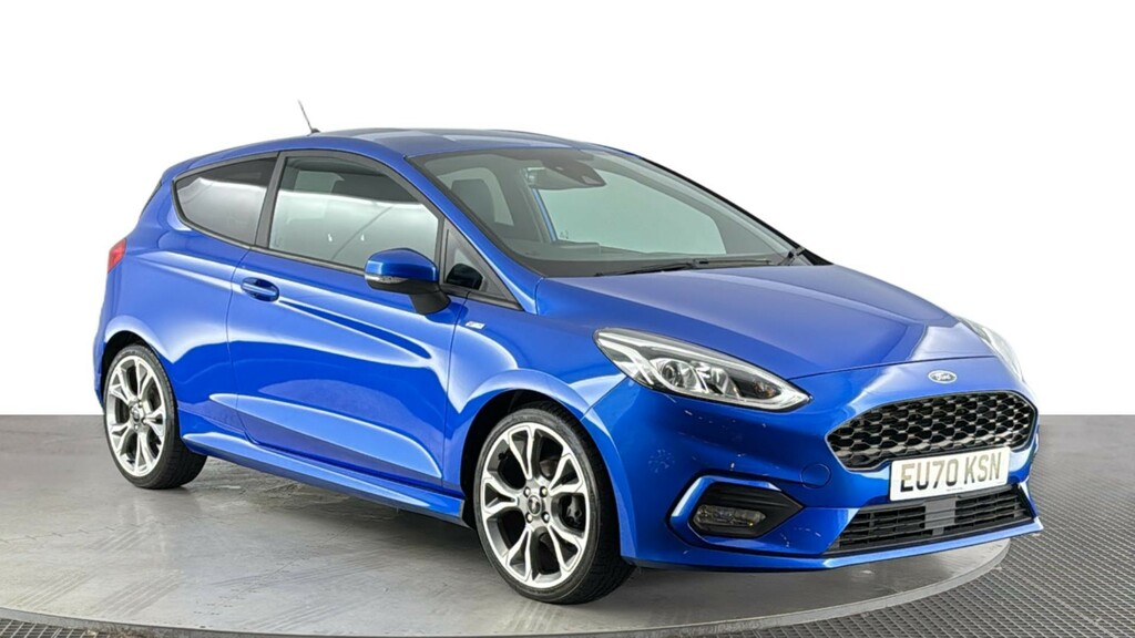 Ford Fiesta 1.0T Ecoboost St-line X Edition Hatchback Petr EU70KSN Blue #2