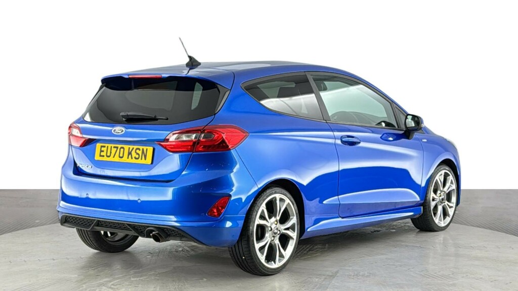Ford Fiesta 1.0T Ecoboost St-line X Edition Hatchback Petr EU70KSN Blue #4