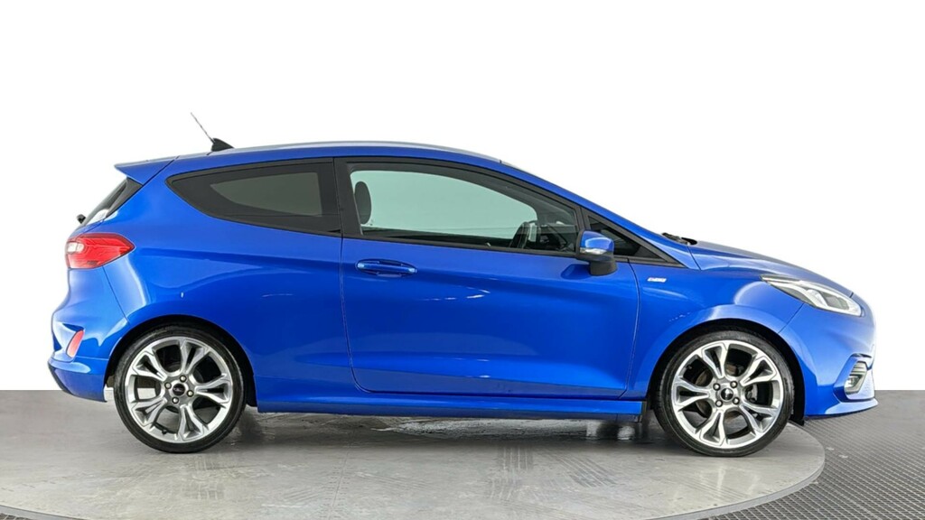 Ford Fiesta 1.0T Ecoboost St-line X Edition Hatchback Petr EU70KSN Blue #3