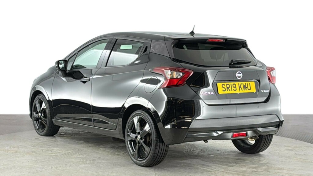 Nissan Micra 1.0 Ig-t N-sport Hatchback Euro SR19KWU Black #6