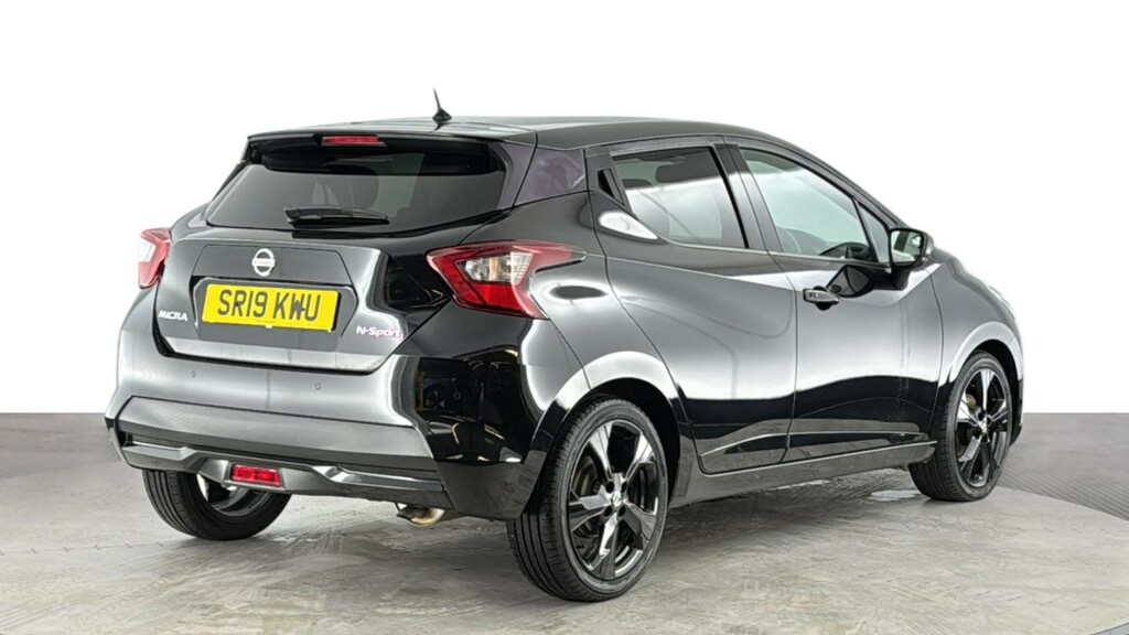 Nissan Micra 1.0 Ig-t N-sport Hatchback Euro SR19KWU Black #4