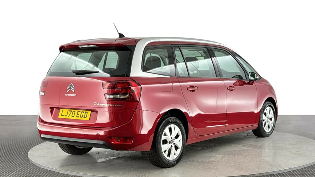 Citroen Grand C4 SpaceTourer 1.2 Puretech Touch Plus Mpv Euro LJ70EGD Red #4