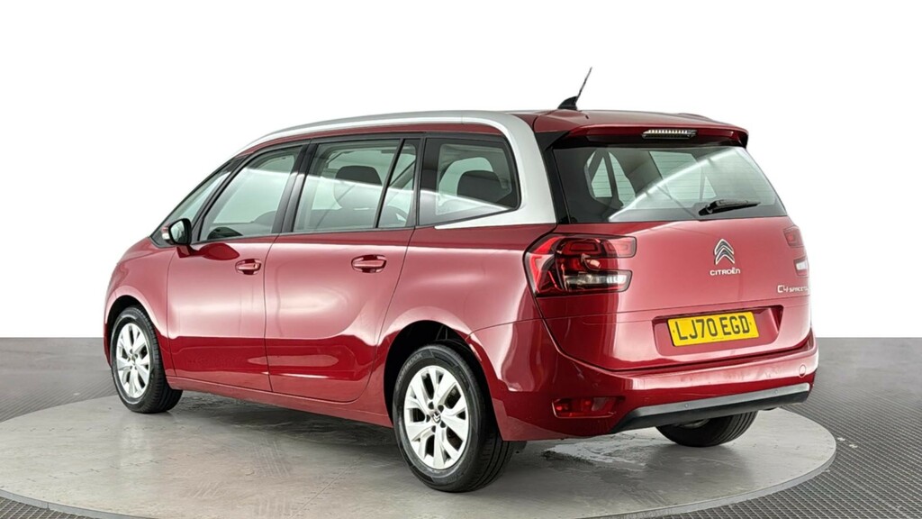Citroen Grand C4 SpaceTourer 1.2 Puretech Touch Plus Mpv Euro LJ70EGD Red #6