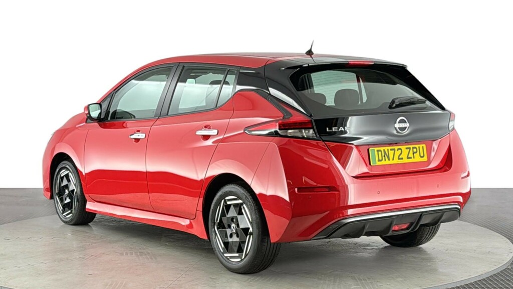 Nissan Leaf 39Kwh Acenta Hatchback 150 Ps DN72ZPU Red #6