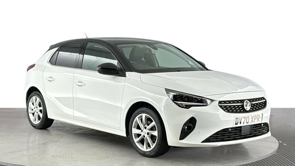 Vauxhall Corsa 1.2 Elite Hatchback Euro 6 75 P DV70XPR White #2