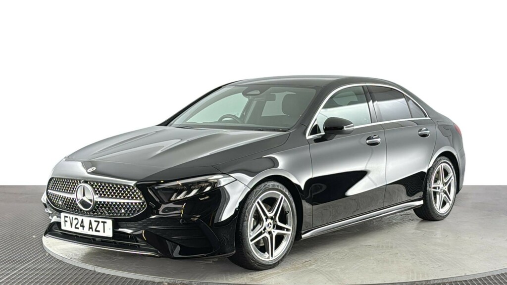 Mercedes-Benz A Class 1.3 A200h Mhev Amg Line Premium Saloon Petro Black