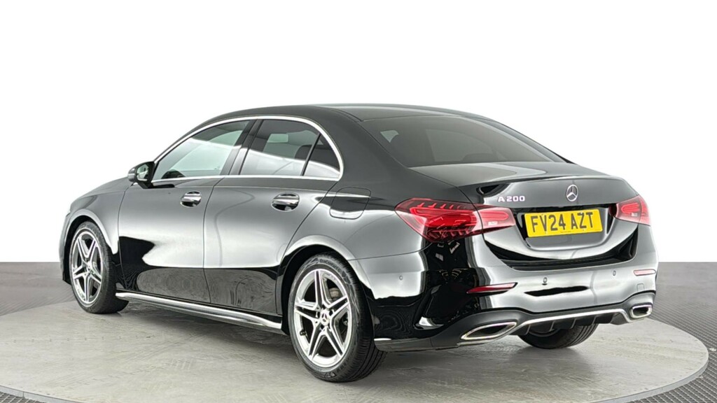 Mercedes-Benz A Class 1.3 A200h Mhev Amg Line Premium Saloon Petro FV24AZT Black #6