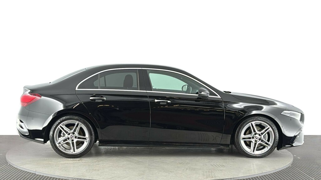 Mercedes-Benz A Class 1.3 A200h Mhev Amg Line Premium Saloon Petro FV24AZT Black #3