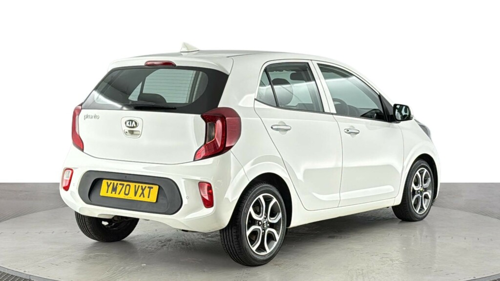 Kia Picanto 1.0 Dpi 3 Hatchback Euro 6 Ss YM70VXT White #4
