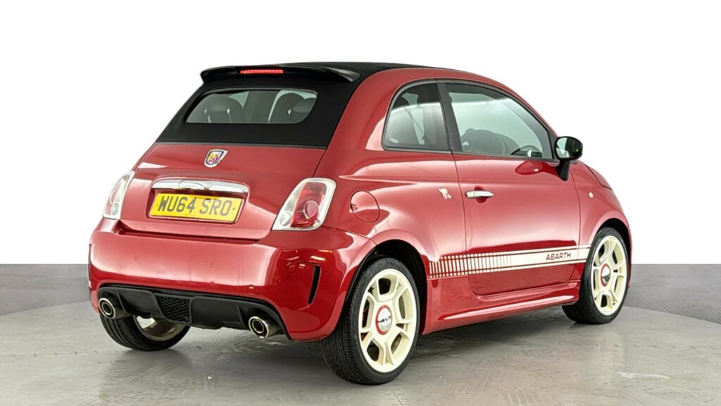 Abarth 500 1.4 T-jet Convertible Euro 5 13 Red #4