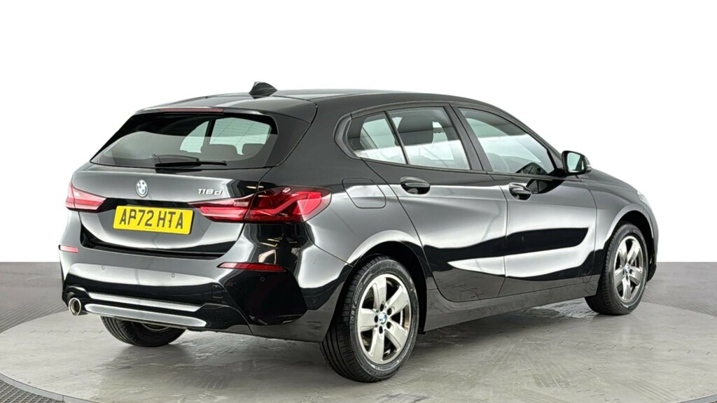 BMW 1 Series 1.5 116D Se Lcp Hatchback Euro Black #4
