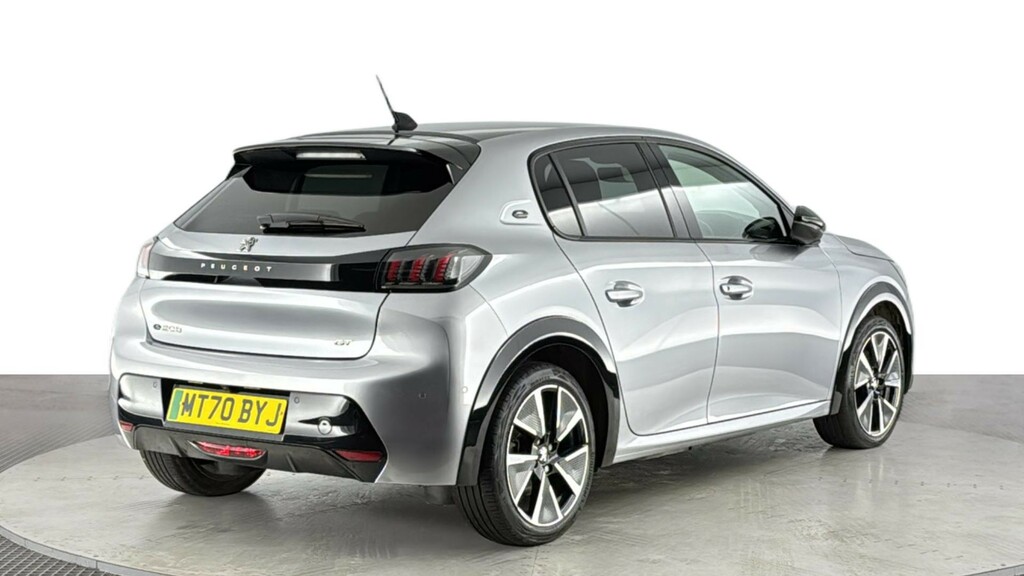 Peugeot e-208 50Kwh Gt Hatchback 136 Ps MT70BYJ Grey #4