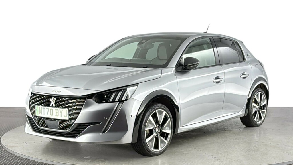 Peugeot e-208 50Kwh Gt Hatchback 136 Ps Grey
