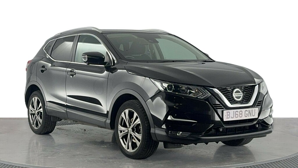 Nissan Qashqai 1.2 Dig-t N-connecta Suv Euro 6 BJ68GNU Black #2