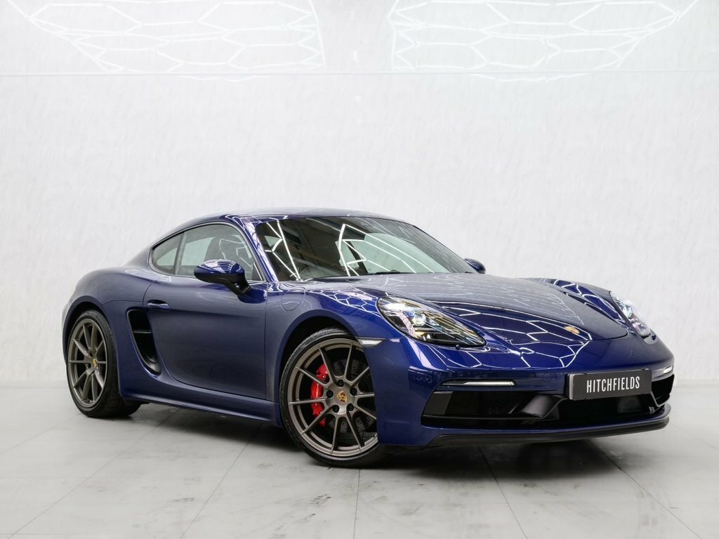 Porsche 718 Cayman 4L Gts Blue