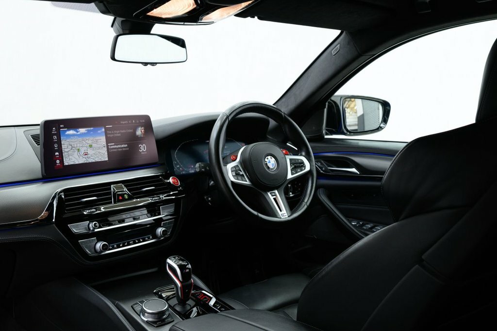 BMW M5 4.4L Competition Blue #3