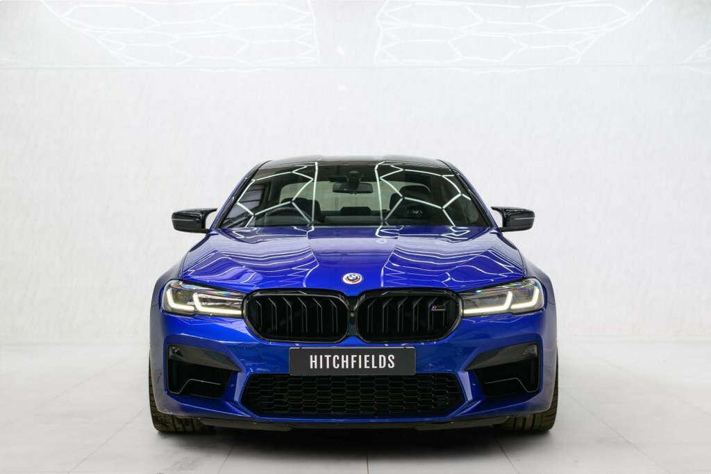 BMW M5 4.4L Competition Blue #4