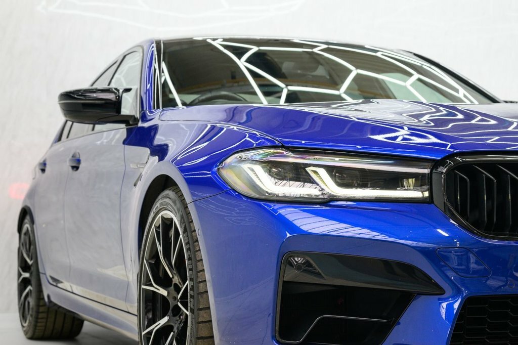 BMW M5 4.4L Competition Blue #2